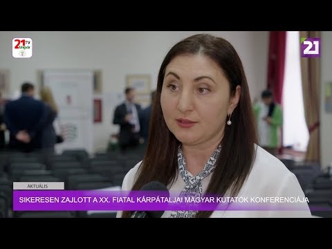 Sikeresen zajlott a XX. Fiatal Kárpátaljai Magyar Kutatók konferenciája